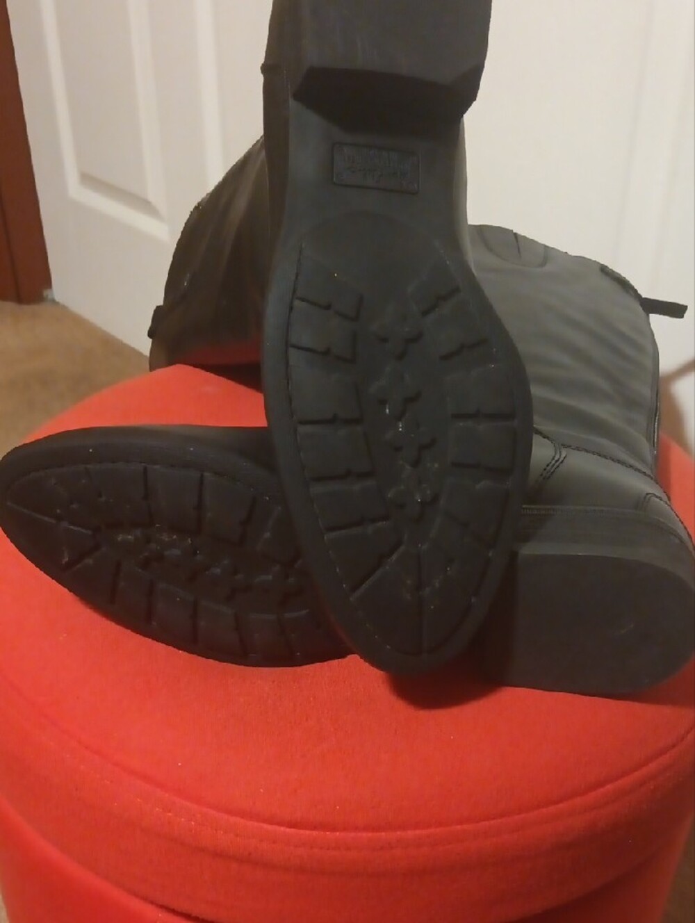 Sam Edelman Black Leather Knee Boots - Picture 4 of 4
